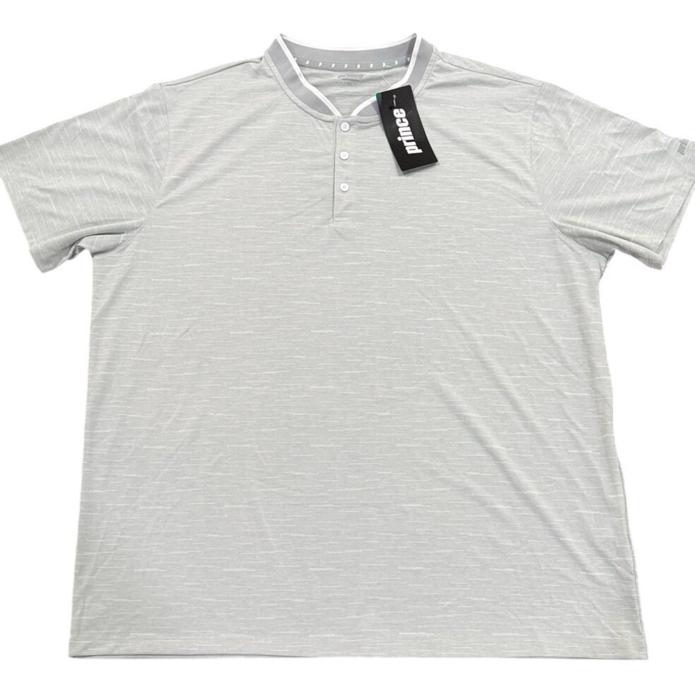 Prince Slub Tapered Collar‎ Polo Men's XXL